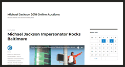 Desktop Screenshot of michaeljackson.topbidswipe.com