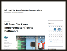 Tablet Screenshot of michaeljackson.topbidswipe.com